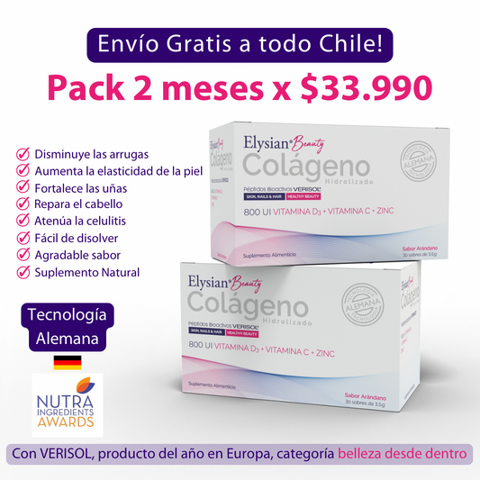 Elysian®Beauty Pack 2 meses